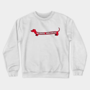 Weiner Dog Crewneck Sweatshirt